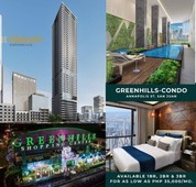 for sale condo at Greenhills 1br 30k/monthly
