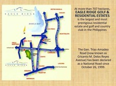 LOT for sale by ownwer with clean title Eagle Ridge Golf and Estates in General Trias Cavite