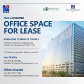FITTED OFFICE SPACES IN MANDALUYONG