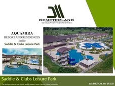 LIVE IN SADDLE & CLUBS LEISURE PARK W/ GOLF & RACE TRACK