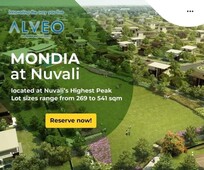 Mondia Nuvali Lot For Sale in Laguna_AlveoLand