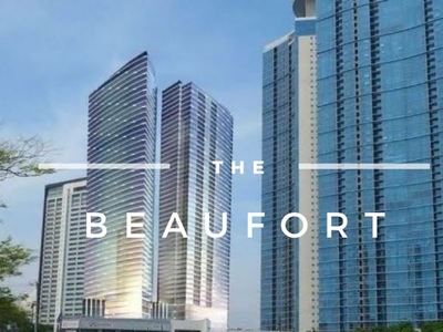 3 Bedroom 3 Bathroom Fully Furnished at The Beaufort BGC (1 Year Lease)