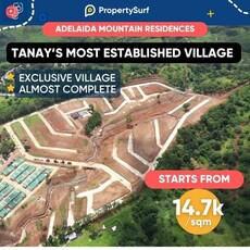 Lot For Sale In Sampaloc, Tanay