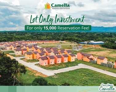 110 sqm Residential Lot for sale in Camella Azienda Batangas city