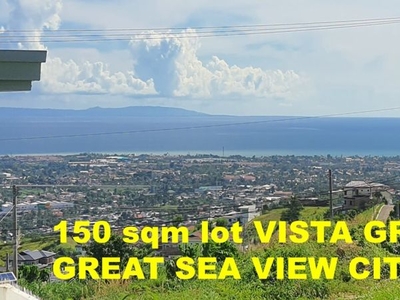 150 sqm lot for sale at Vista Grande Talisay with sea view and city view