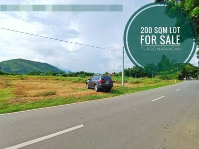 180 sqm. Residential Lot for Sale located at Turod, Narvacan