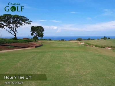 187 sqm Lot for Sale in Camaya Coast Tandatangan Golf Residences Phase 4