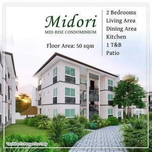 2 Bedroom Unit with Patio for Sale in Forest Residences Midori, Antipolo Rizal