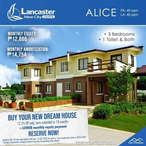 3 Bedroom Townhouse for Sale at Lancaster New City, Imus, Cavite