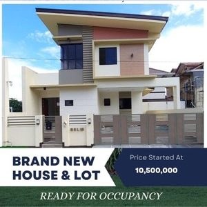4 BEDROOM BRAD NEW HOUSE & LOT READY FOR OCCUPANCY
