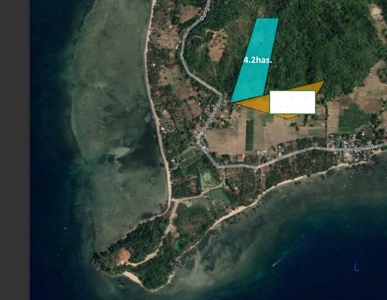 42,000 sqm land on a hill overlooking the South China Sea.