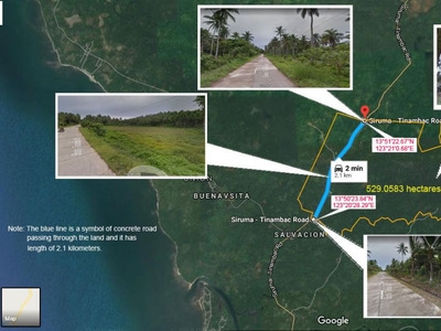 529 Hectares Lot for Sale in Camarines Sur