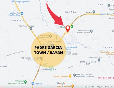 5739 sqm Commercial Lot For Sale near Bayan in Banaba Padre Garcia – Parcel 1