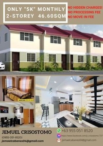 5K MONTHLY ONLY! 2-STOREY HOUSE&LOT! ALONG THE HIWAY!