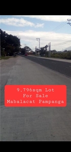 9,796sqm Lot For Sale in Mabalacat Pampanga