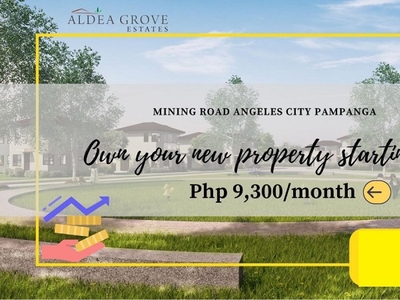 Aldea Grove Estates - 129 sqm Lot For Sale Located at Angeles City, Pampanga