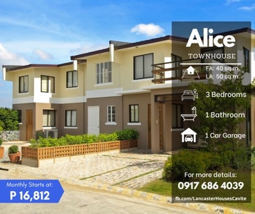 Alice House Model @ Lancaster New City Cavite