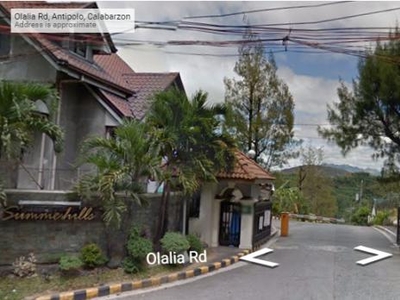 Antipolo lots for sale in Summerhills Executive Village