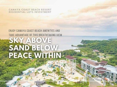 Camaya Coast Beach and Golf Lot for Sale