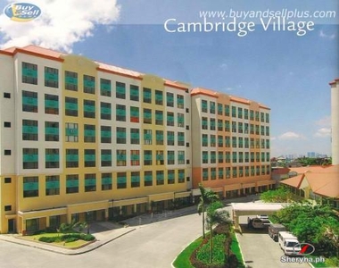 CAMBRIDGE VILLAGE RENT TO OWN CONDO IN PASIG OFFERS NO DOWNPAYMENT JUST 10K TO RESERVE THE UNIT!