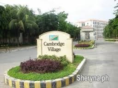 Cambrige Village Condominium in Pasig Cainta near C5 road Ortigas