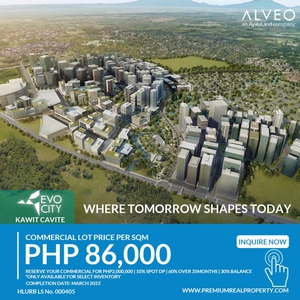 Commercial lot for sale in Biñan Laguna Broadfield by Alveo Land an Ayala Land