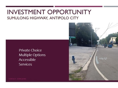 Commercial Lot For Sale - Sumulong Highway, Antipolo