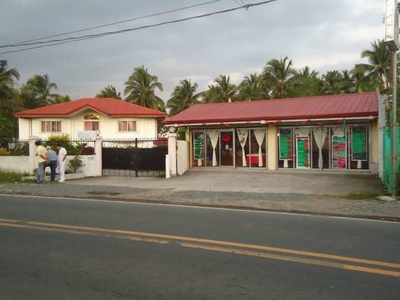 Commercial Lot w/ Villa for sale on Santa Rosa-Tagaytay Road in Silang, Cavite
