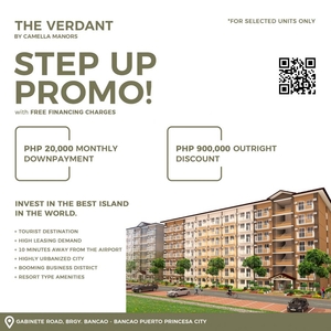 First ever Condo in Palawan: VERDANT by Camella Manors