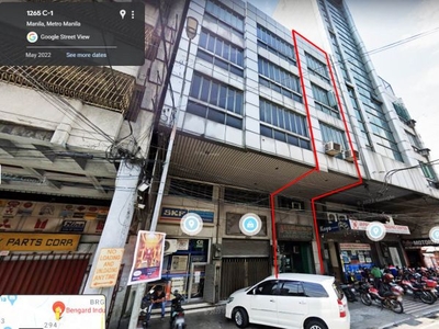 FOR LEASE - 5-Storey Commercial Building located at C.M. RECTO AVE. MANILA
