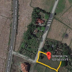 For sale 1,172 sq. meters Commercial Lot Beside Iloilo Airport at Cabatuan