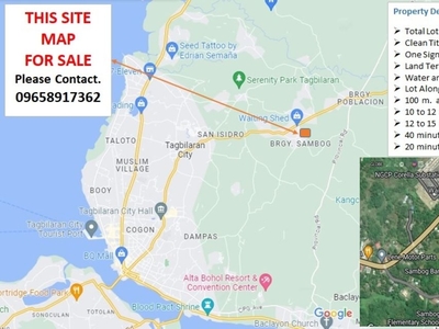 For Sale 1.9 Hectares Lot in Sambog, Corella ,Bohol