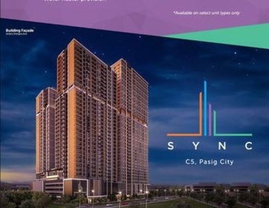 For sale 1BR Condo Pre-selling Newly Launch Sync Tower N at C5 Road Pasig City