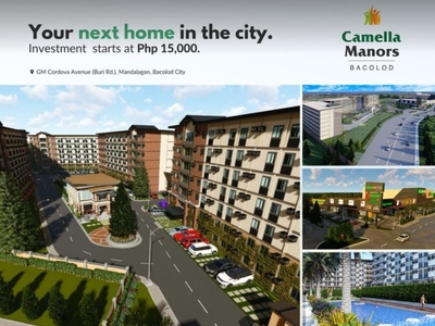 For Sale: Studio Unit at Camella Manors Bacolod