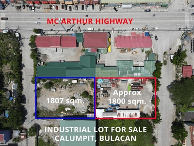 Industrial lot for sale located at Calumpit, Bulacan