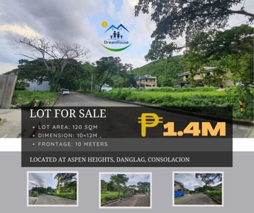 Lot For Sale at Aspen Heights, Danglag, Consolacion!