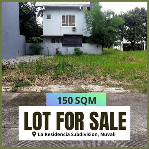 Lot For Sale in La Residencia, Nuvali Santa Rosa Laguna (150 sqm.)