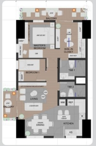 Lumiere Residences Modified 83.5 sq.m. End Unit with 2 Parking Slots (adjacent)