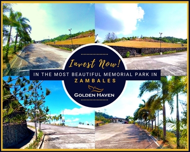 MEMORIAL LOT FOR SALE | Golden Haven - Subic Zambales (Lawnlot-1x2.5m)