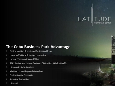 Office For Sale In Cebu Business Park, Cebu