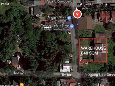 Old Warehouse with Old Quarters For Rent in Pulilan, Bulacan