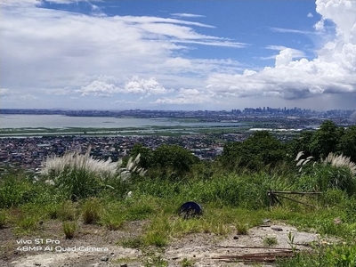 OverLooking Prime Lot, City Lights and Laguna de Bay view for sale