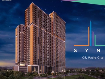 Pre-selling Sync Tower Studio Condominium with Skybridge at C5 Road Pasig City