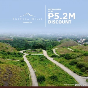 Prime overlooking lot Priveya Hills Talamban Cebu City