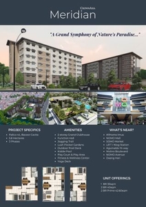 Ready for Occupancy - (1 BR Unit) The Meridian by Crown Asia
