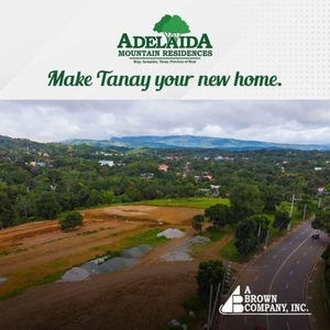 Residential Lot for Sale in Adelaida Mountain Residences, Tanay, Rizal