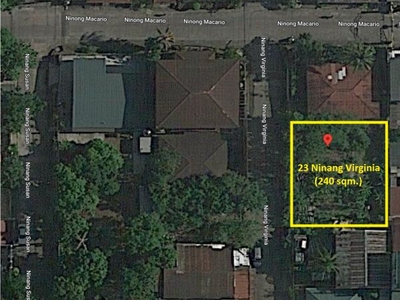 Residential Lot For Sale in BF Homes Caloocan