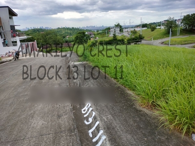 Residential Lot in Amarilyo Crest Brgy. San Juan, Taytay, Rizal for sale