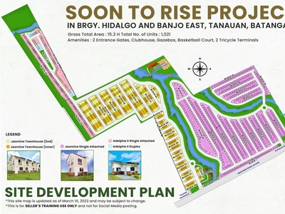 residential lot in Tanauan Park Place Phase 4