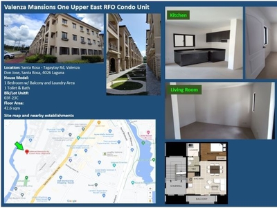 RFO Condo Unit @ Valenza Mansions One Upper East